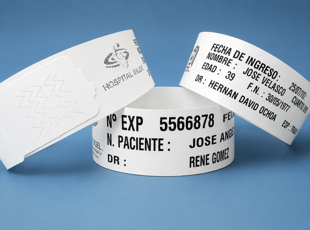 brazaletes hospitalarios de calidad